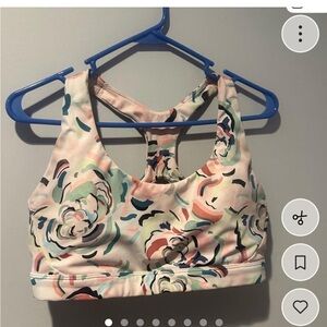 PRICE IS NEGOTIABLE - Athleta Multicolor Patterned Sports Bra